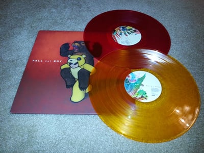 Fall Out Boy - Folie Ã Deux (Double LP) | Clear Red (A/B) Clear Orange (C/D) (2008) B0012196-01