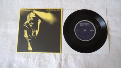terrible feelings ‎– impending doom (2011, sabotage records, lack of sleep records) [black vinyl, limited to 500]