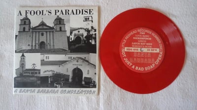 v\a - fool's paradise (1991, little redhead records) [clear red vinyl]
