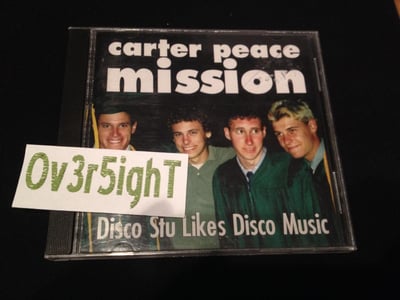 Carter Peace Mission - Disco Stu Likes Disco Music (1999) Mutant Pop Records