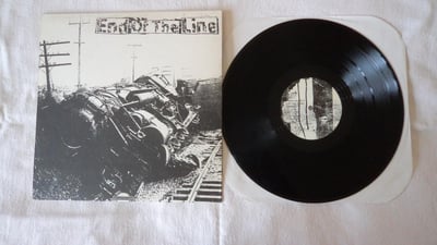 end of the line ‎– self-titled (1993, ebullition records) [black vinyl]