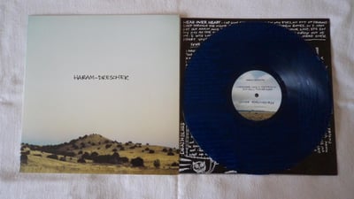 haram ‎– drescher (2007, adagio830, lovitt records) [translucent blue vinyl, limited to 250]