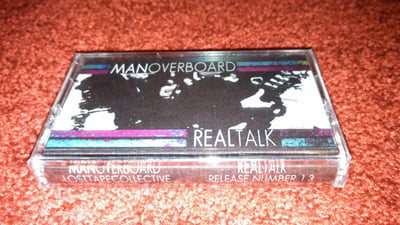 Man Overboard- Real Talk (Black)/50 Third Pressing