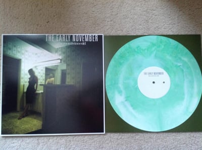 The Early November - The Room's To Cold (2nd Press, White/GreenStarburst /650) Rise Records