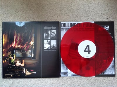Dillinger Four - Midwestern Songs Of The Americas (2nd Press, Blood Red /700) Suburban Home/Vinyl Collective Records
