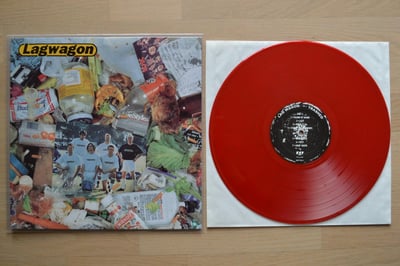 Lagwagon: Trashed (Fat Wreck Chords 2008 / red / lyric sheet / classic color repress) /765