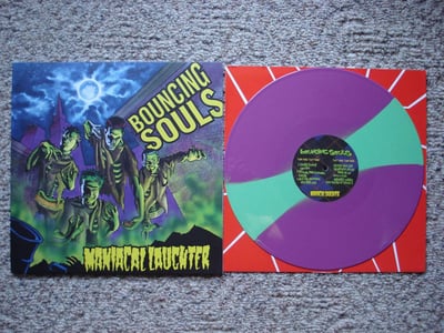 The Bouncing Souls - Maniacal Laughter (Purple/Green/Purple Stripes) /250