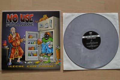 No Use For A Name: Leche Con Carne (Fat Wreck Chords 2008 / grey / lyric sheet / classic color repress) /550