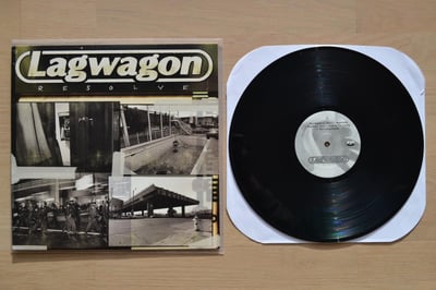 Lagwagon: Resolve (Fat Wreck Chords 2005 / black / lyric sheet)