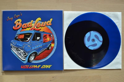 Joey Cape's Bad Loud: Volume One (Not on label 2012 / blue w/ black blob / lyric sheet / download code) /250