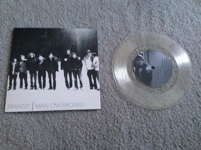 Man Overboard & Transit - Split - 2nd Press Clear/600