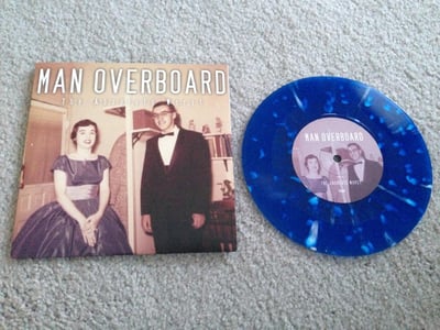 Man Overboard - The Absolute Worst - Blue Splatter/400