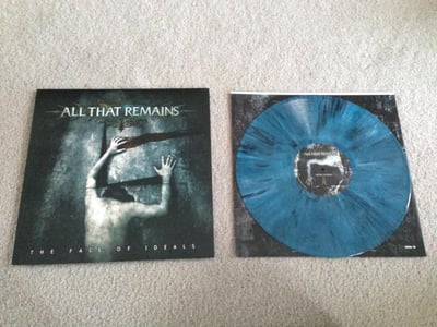 All That Remains - The Fall Of Ideals - Blue/Black Splatter/??? RSD Ex.