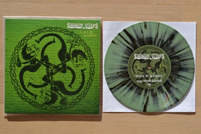 Swingin' Utters: Stuck In A Circle (Fat Wreck Chords 2013 / green w/ black splatter) /409