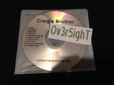 Craig's Brother - Lost At Sea (2001) Band Promo CD-R