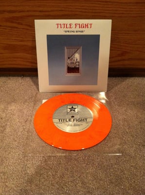 Title Fight - Spring Songs (First Press: Opaque Orange /2650)