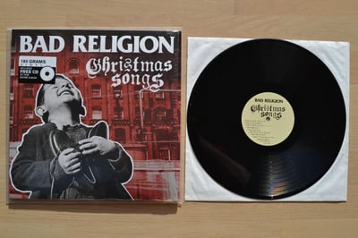 Bad Religion: Christmas Songs (Epitaph Europe 2013 / black / 180g / CD / etched B-side)