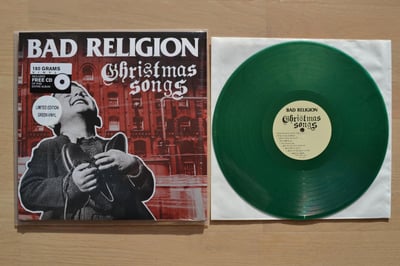 Bad Religion: Christmas Songs (Epitaph Europe 2013 / green / 180g / CD / etched B-side) /500