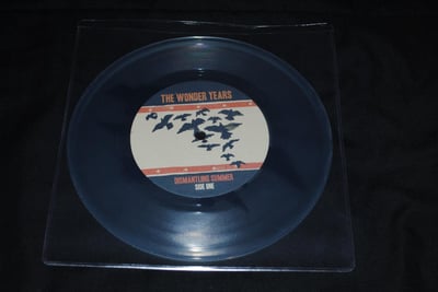 Wonder Years, The - Dismantling Summer 7" | (Clear w/ "Birds" Screen Printed Thematic Icon - LT 500) [1st on Hopeless Records] *PACKAGED W/ TWY TGG*