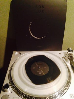 Son Lux - "Lanterns" (Clear with Black Splotch Vinyl, Thumbprint Numbered #432/500) *