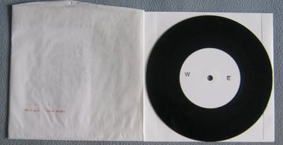 Wits End / Human Hands - Split 7" | Adagio830/Eat A Book Records/Time As A Color/Strictly No Capital Letters/Lilla Himmel, time-25/sncl-39/lhs-07 | black