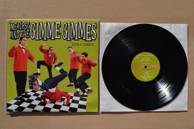 Me First And The Gimme Gimmes: Take A Break (Fat Wreck Chords 2003 / black / insert)