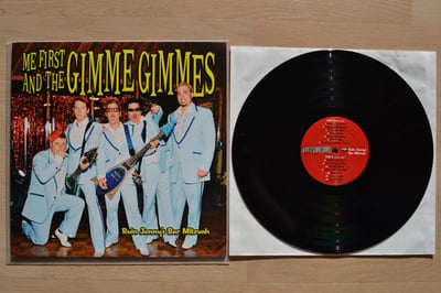 Me First And The Gimme Gimmes: Ruin Jonny's Bar Mitzvah (Fat Wreck Chords 2004 / black / insert)