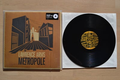The Lawrence Arms: Metropole (Epitaph Records 2014 / black / CD)
