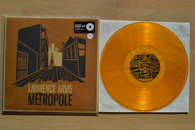 The Lawrence Arms: Metropole (Epitaph Records 2014 / gold / CD) /800