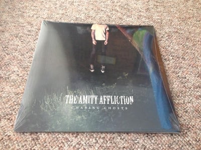 The Amity Affliction | Chasing Ghosts | 2012 | White w/ Black Centre | /150 | Sealed
