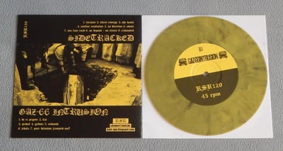 Sidetracked / Gaz-66 Intrusion - Split 7" | Regurgitated Semen, rsr-120 | yellow /100(500)