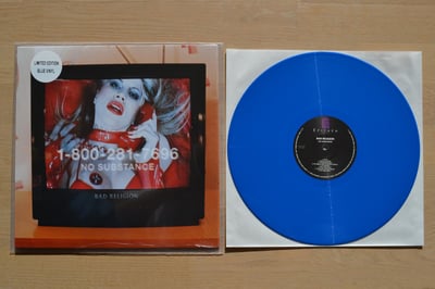 Bad Religion: No Substance (Epitaph Europe 1998 / blue / lyric sheet / repress) /500