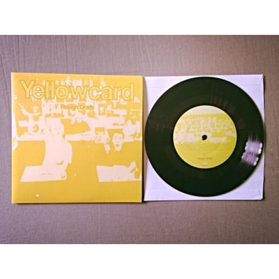 Yellowcard - Rough Draft - 1st Press - Black - /500 - Lobster Records