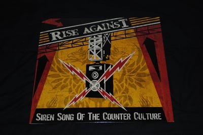 Rise Against - Siren Song of the Counter Culture | (Red w/ Yellow Swirl - LT 2000) [2nd on Geffen Records]