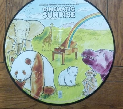 Cinematic Sunrise - A Coloring Storybook and Long-Playing Record (Picture Disc)