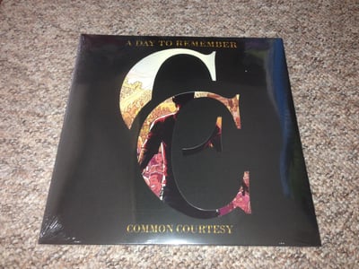 A Day To Remember | Common Courtesy | 2014 | Black/Green Marble | Sealed