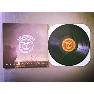 Yellowcard - When You’re Through Thinking, Say Yes - 1st Press - Clear Purple - /300 - Hopeless Records
