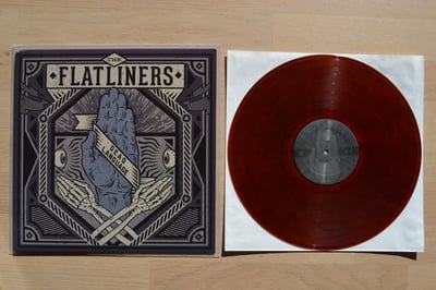 The Flatliners: Dead Language (New Damage Records 2013 / brown / lyric sheet / download code / 2nd press) /259