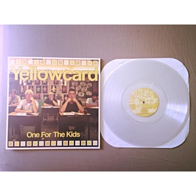 Yellowcard - One For The Kids - 1st Press - Clear (Hot Topic Exclusive) - /500 - Lobster Records