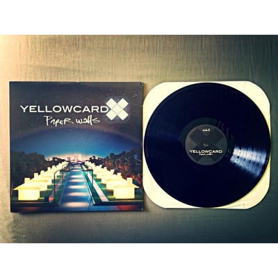 Yellowcard - Paper Walls - 1st Press - Black - /1000 - Hopeless Records
