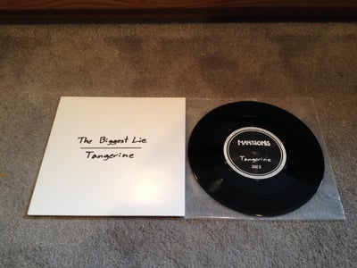 Mansions - The Biggest Lie b/w Tangerine (Black /250)