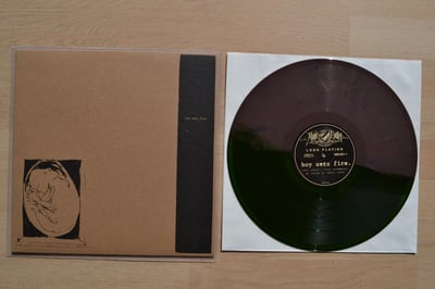 Boysetsfire: This Crying, This Screaming, My Voice Is Being Born (Magic Bullet Records 2011 / clear green/opaque purple split / booklet / download code / 3rd press)