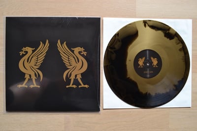 Joey Cape & Jon Snodgrass: Liverbirds (Fat Wreck Chords 2014 / gold w/ black swirl / insert / 2nd press) /146