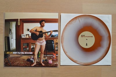 Joey Cape: Doesn't Play Well With Others ((Fat Wreck Chords 2014 / bronze w/ white swirl / insert / 4th press) /154