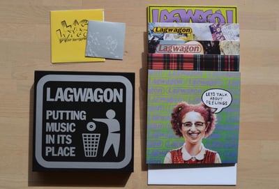 Lagwagon - Putting Music In Its Place (Fat Wreck Chords 2011 / colored / 5x 12'' / 7'' / DVD / giant poster) /519