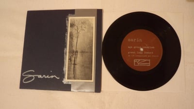 sarin - self-titled (1996, immigrant sun records) [black vinyl, 2nd press, limited to 1000]