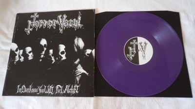 horror vacui - in darkness you will feel alright (2012, avant! records) [violet vinyl]