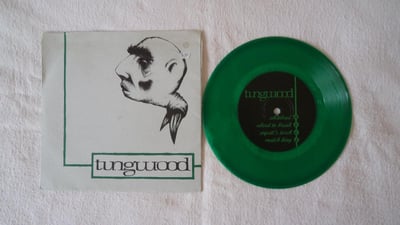 tungwood - self-titled (1997, starcrossed records) [green vinyl]