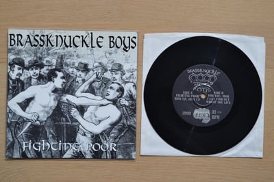 Brassknuckle Boys: Fighting Poor (Fistful Of Reality Records 1999 / black) /900