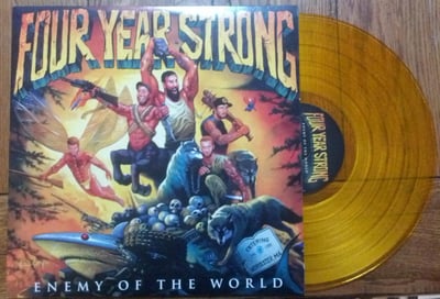 Four Year Strong - Enemy of the World (Orange)